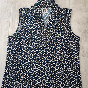 Ann Klein Size M Sleeveless Top